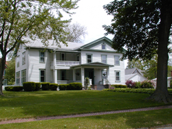 The George Washington Gale House in Galesburg Illinois
