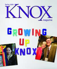 Knox Magazine Spril 2009 Issue Cover