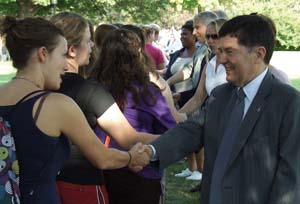 Roger Taylor '63 at Pumphandle