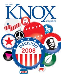 Knox Magazine Fall 2008 Cover