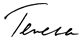 Knox College President Teresa Amott signature