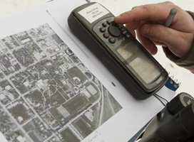 Steve Galdek researches Knox squirrels