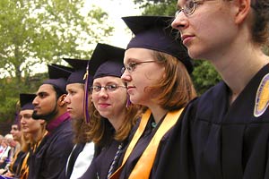 Graduates prepare for Knox Commencement