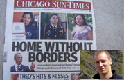 Senior Writes First-Page Story at Journalism Internship