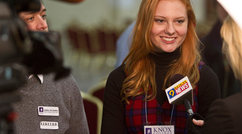 Knox at the Iowa Caucus