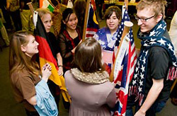 The number of countries Knox students call home