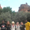Students Work with Teachers on Navajo Reservation