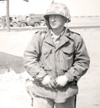 George Bacon in the Korean War.
