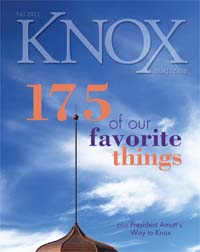 Knox Magazine Fall 2011 Cover
