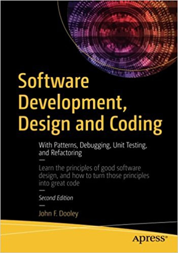 Book Cover - Software Development, Design and Coding