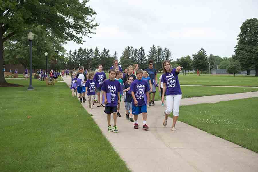 Students at Knox College for Kids 2015