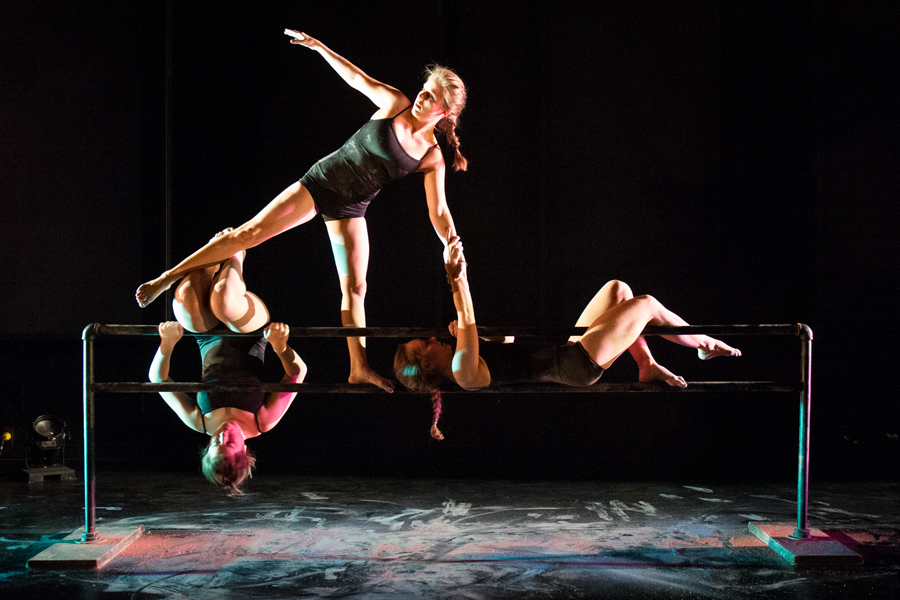 Knox College dance students perform in Choreographer's Workshop.