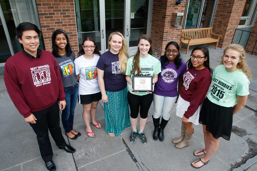 Students at Knox often participate in community service through Best Buddies and other clubs.