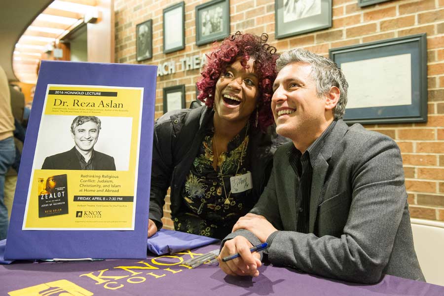 The 2016 Honnold Lecture was presented by religion scholar Reza Aslan