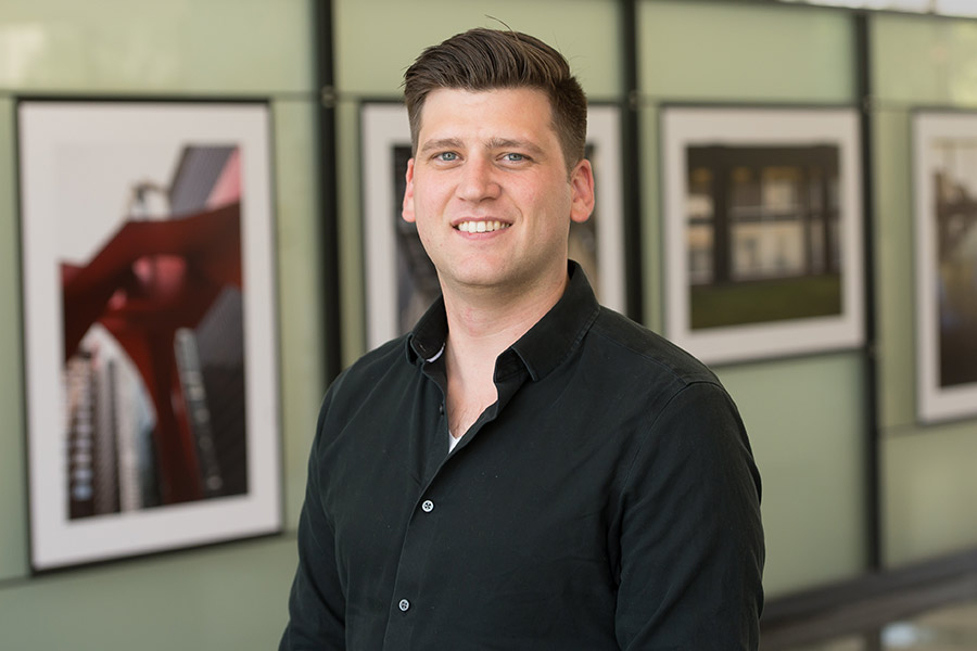 Spencer McNeil '10, a studio art major, is an architect and adjunct professor of architecture.