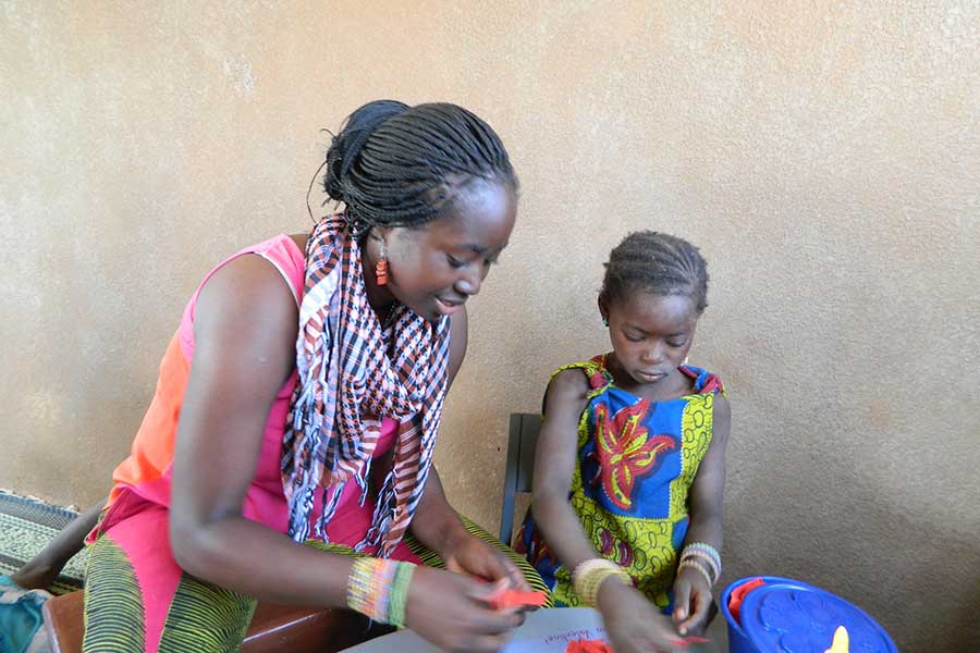Celestina Agyekum '12, Peace Corps Volunteer in Burkina Faso