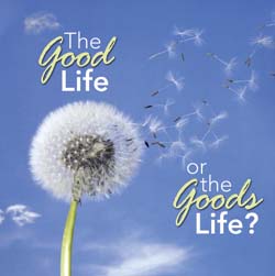 The Good Life, or the Goods Life?