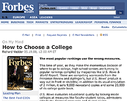 Forbes Magazine web site