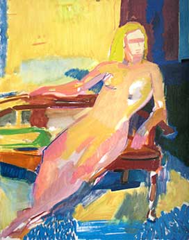 Painting by Joren Lindholm