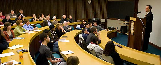 US Represetnative Peter Roskam at Knox College