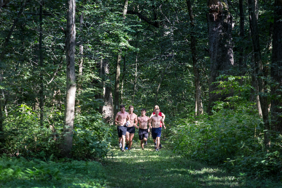 Into the Woods With Trees & Trails, Runners Build Team Knox College