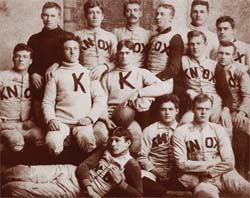 The 1902 men’s football team.