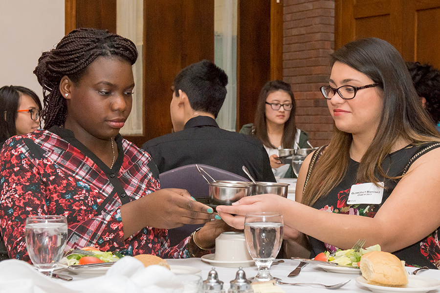 Bastian Career Center's Dining Etiquette dinner teaches professional skills for the business dinner, and for situations beyond Knox.