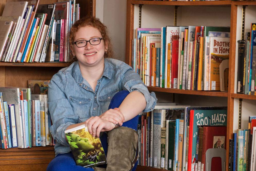 A Knox student is now a published author, with a young adult novel called Swamp Angel.