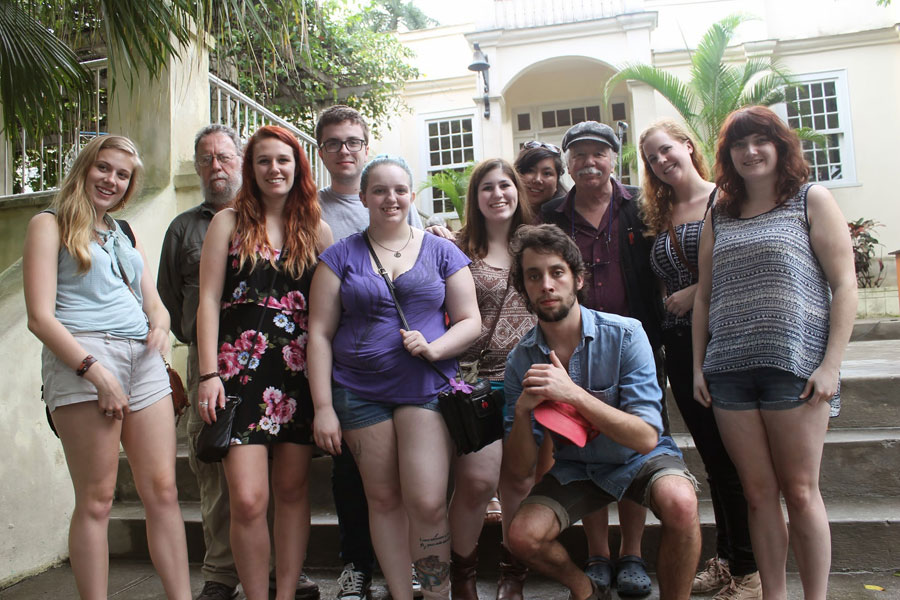 Students in Professor Metz's class on Ernest Hemingway gained a greater understanding of the famous writer by visiting Cuba, where he lived for several years.