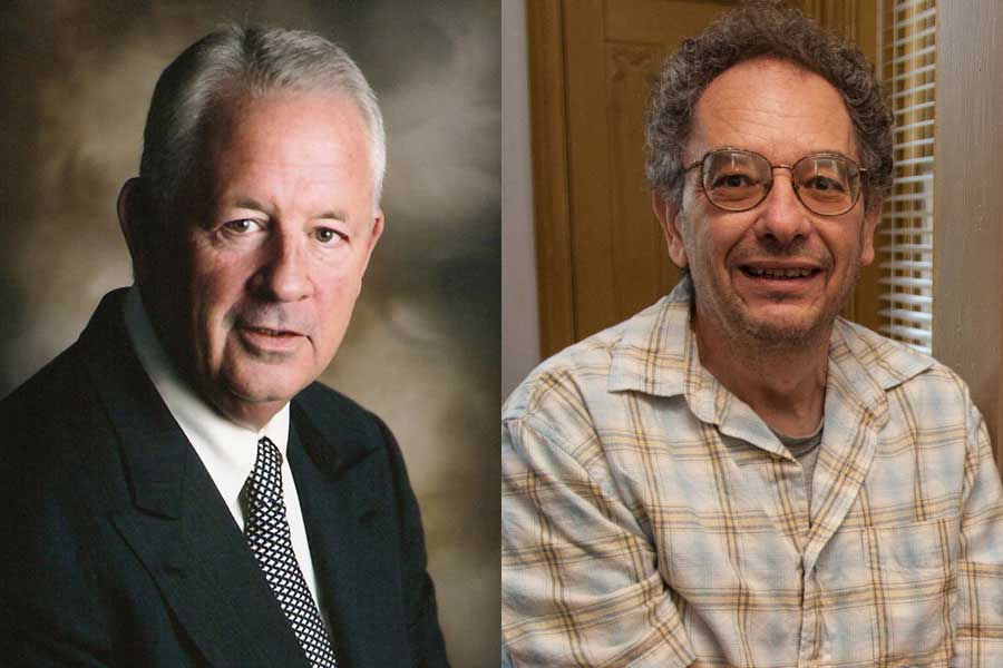 John Spittell and William Young have been named to endowed chairs in business and management and in philosophy at Knox College