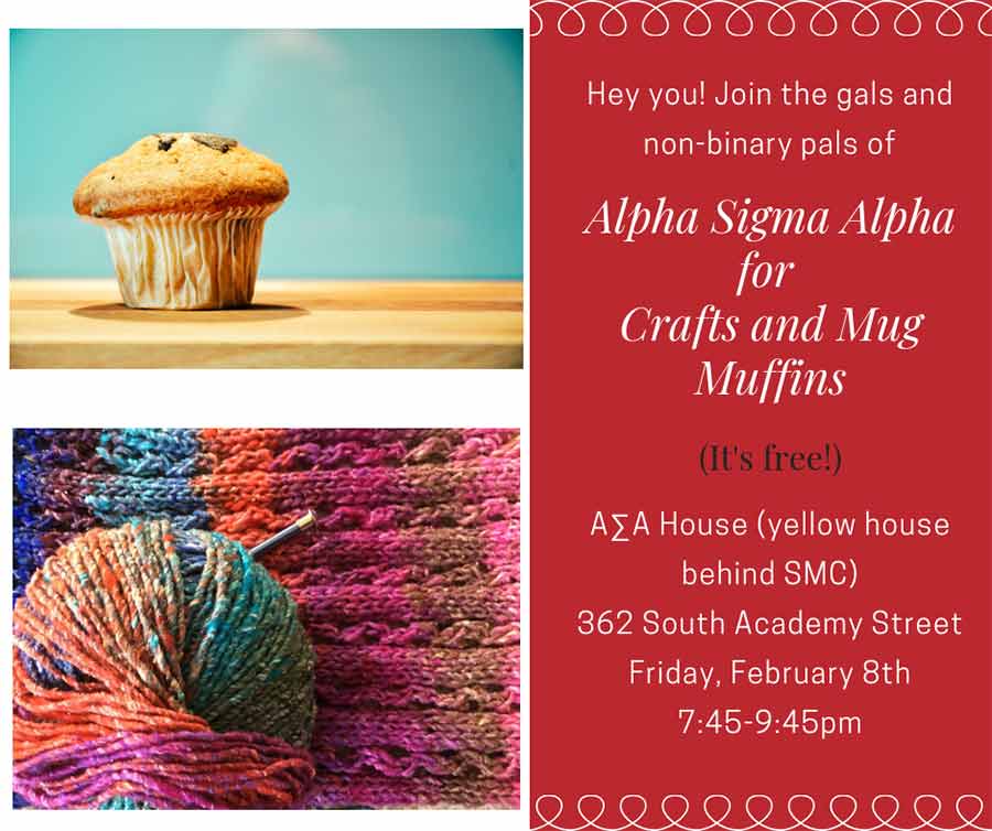 Alpha Sig Crafts and Muffins