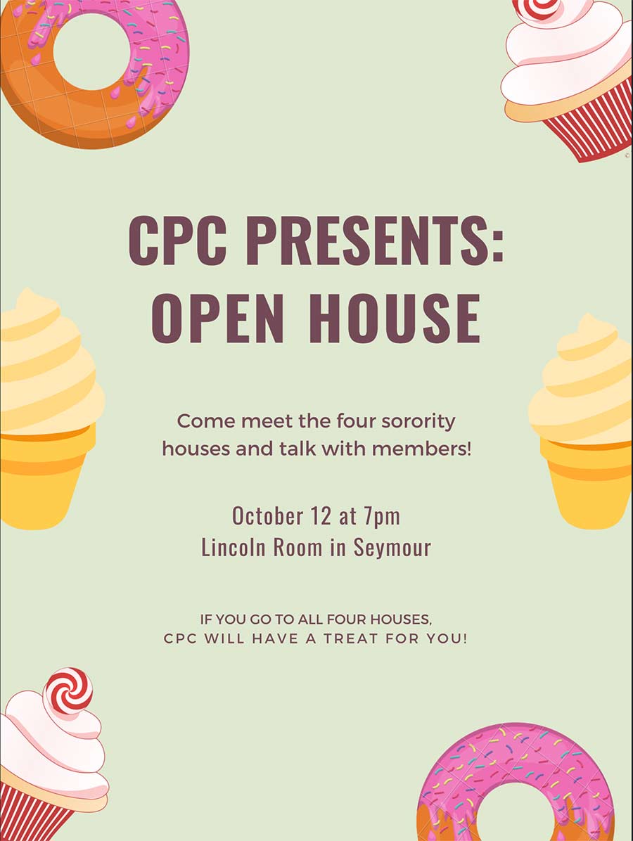Panhellenic Open House