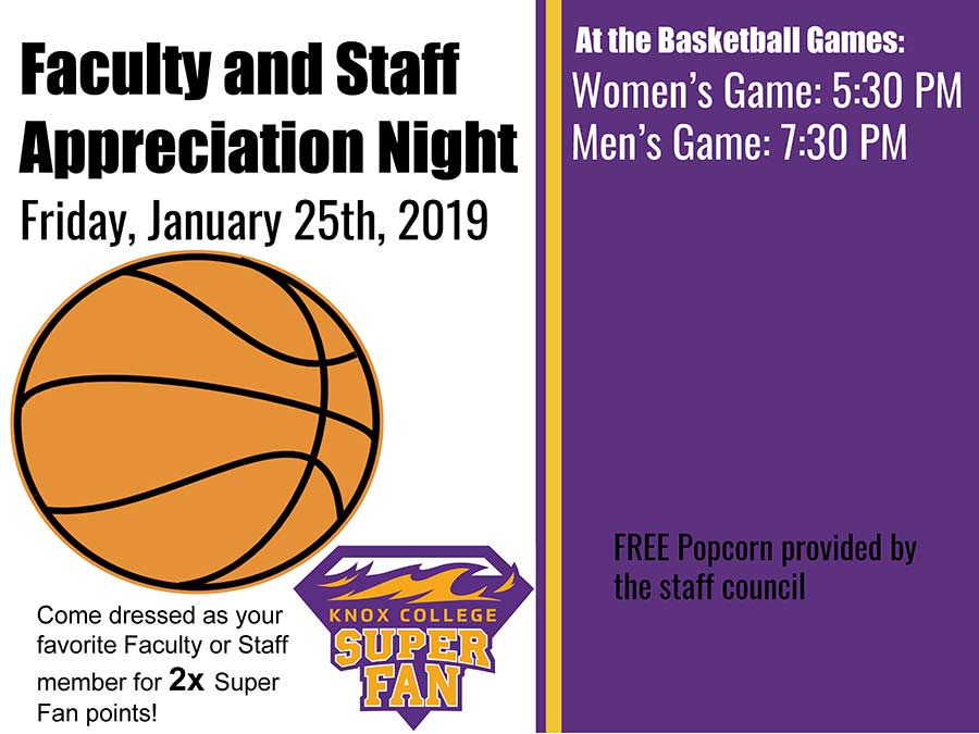 Faculty and Staff Appreciation Night