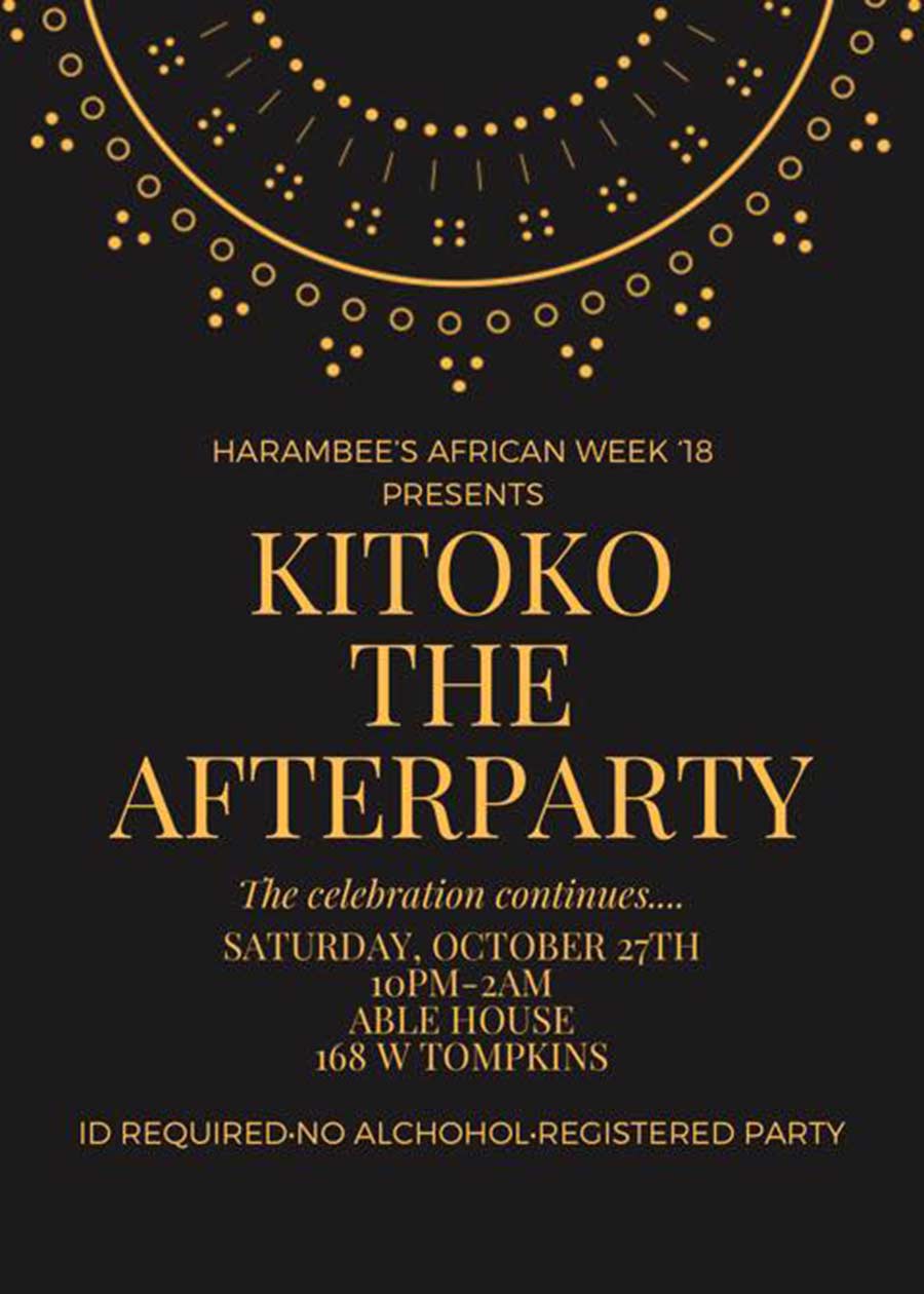 Kitoko Afterparty