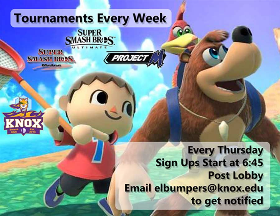 Weekly Smash Tournaments