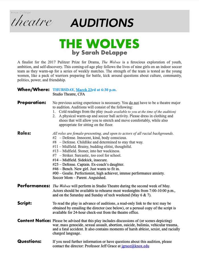 TheWolvesAuditions