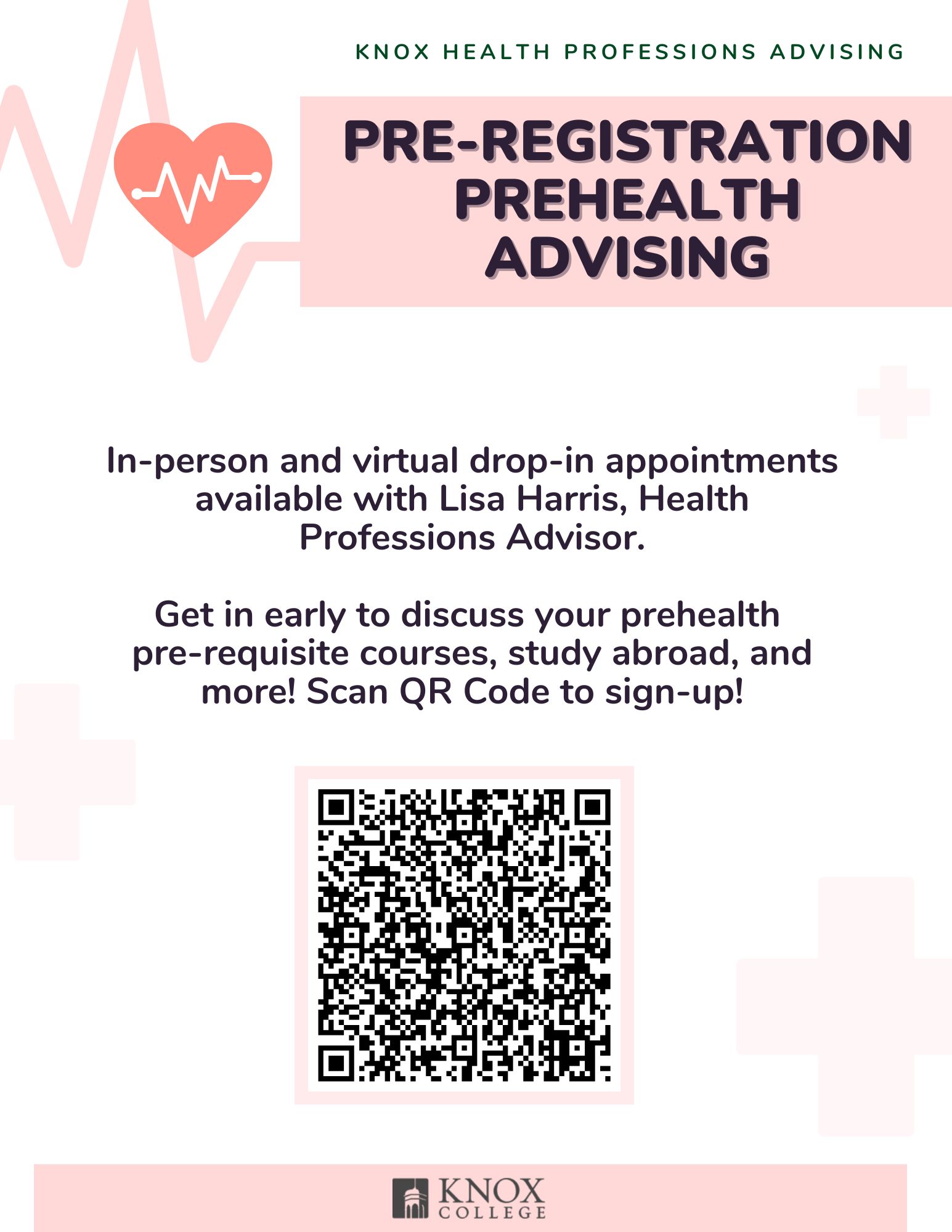 Pre-Registration Prehealth Advising