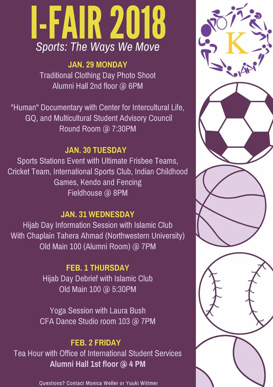 I Fair 2018 Weeklong Events Poster