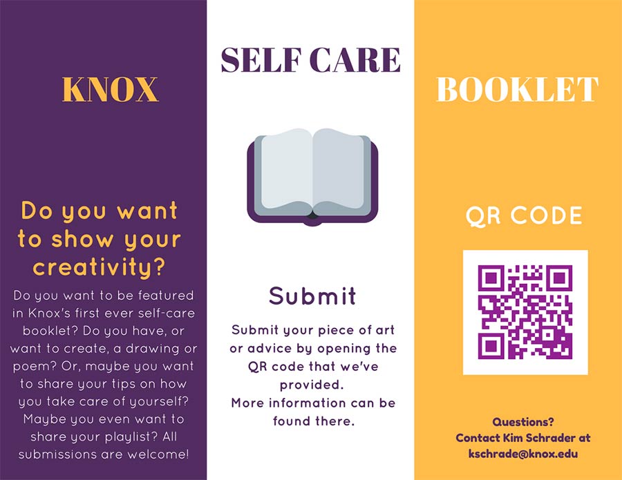 Self-Care Booklet Drive