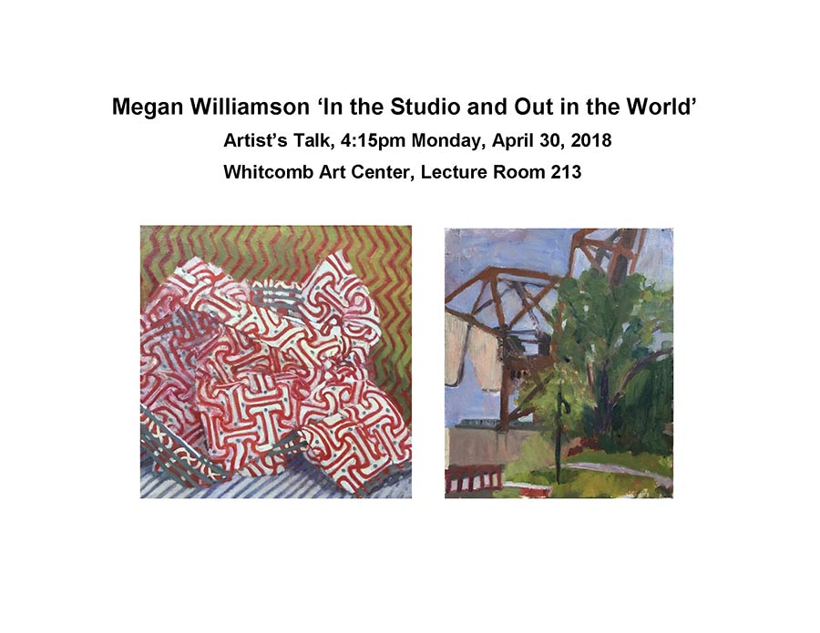 Megan Williamson Artist Talk