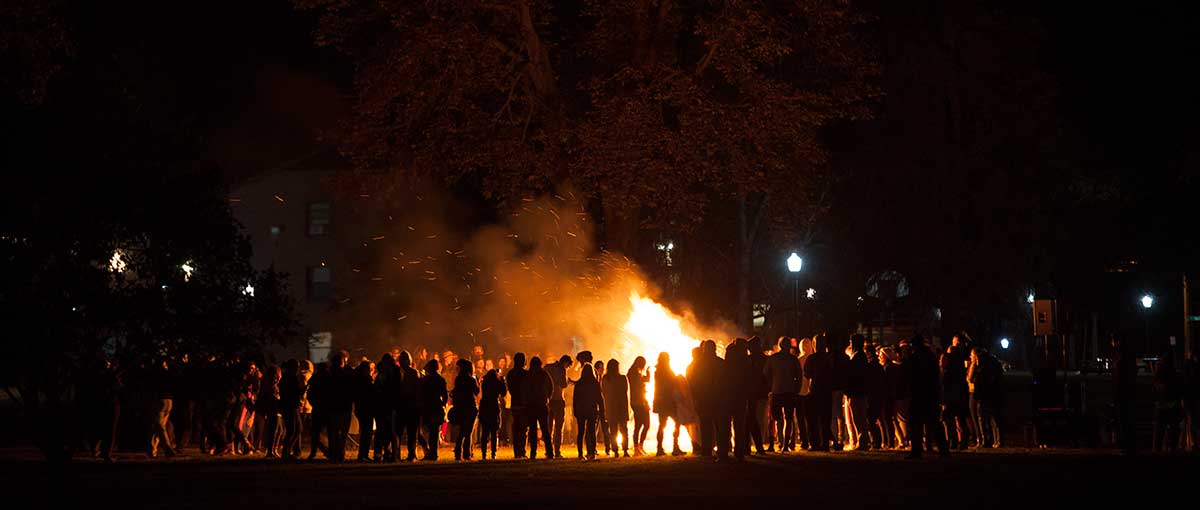 Homecoming 2015 Bonfire