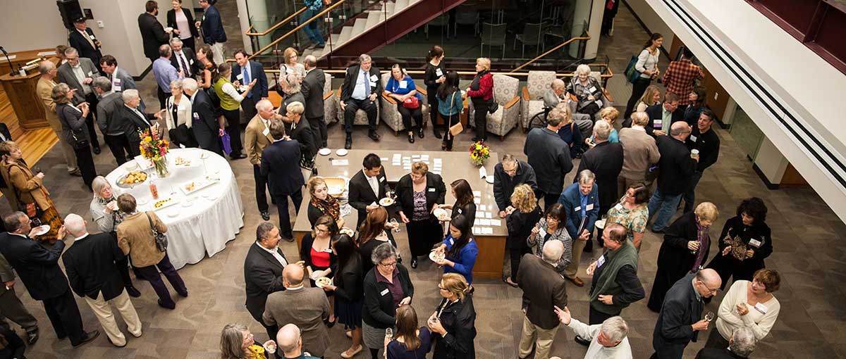 2015 President's Circle shot from above.