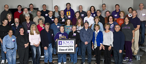 Knox Alumni, Class of 1974, 40th Reunion