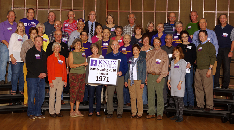 Knox Alumni, Class of 1971, 45th Reunion