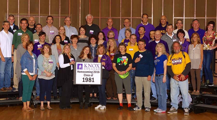 Knox Alumni, Class of 1981, 35th Reunion