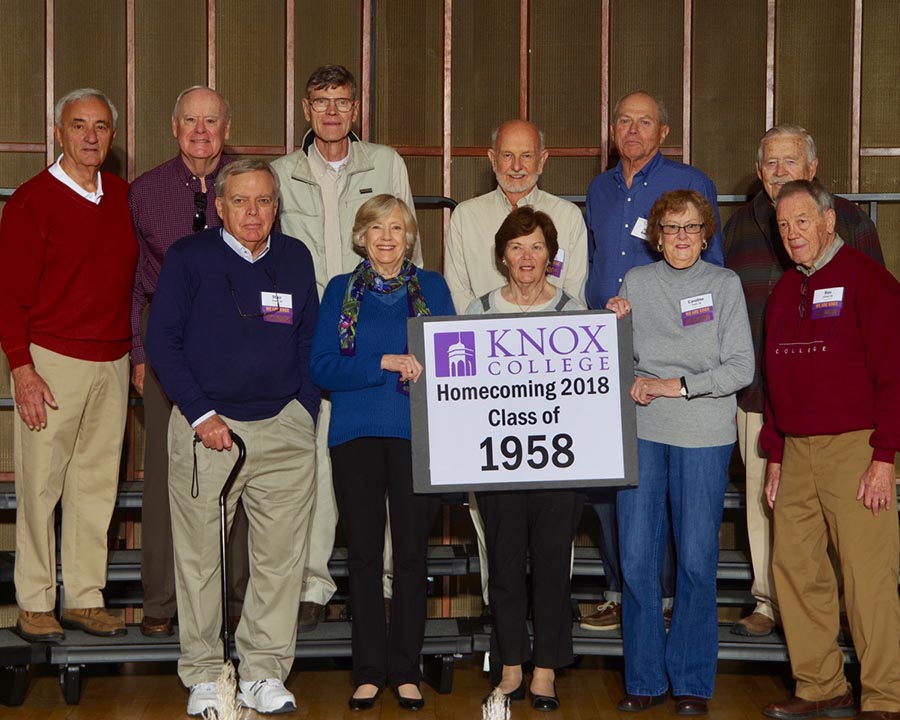 Homecoming 2018 Class of 1958 60th Reunion Class Photo