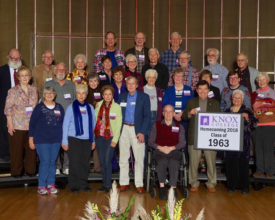 Homecoming 2018 Class of 1963 55th Reunion Class Photo