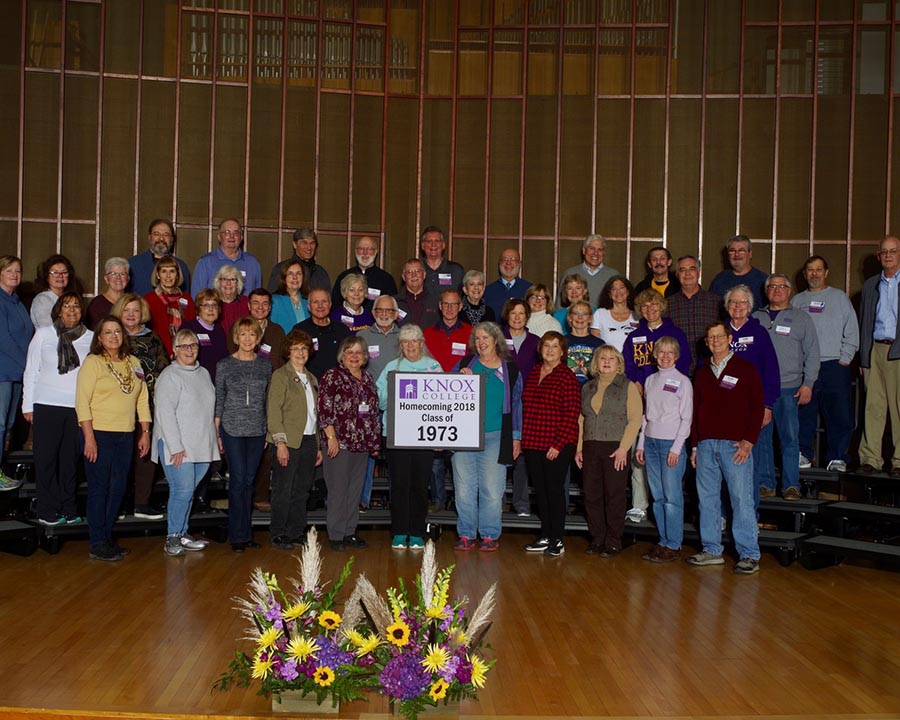 Homecoming 2018 Class of 1973 45th Reunion Class Photo