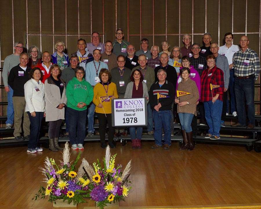 Homecoming 2018 Class of 1978 40th Reunion Class Photo