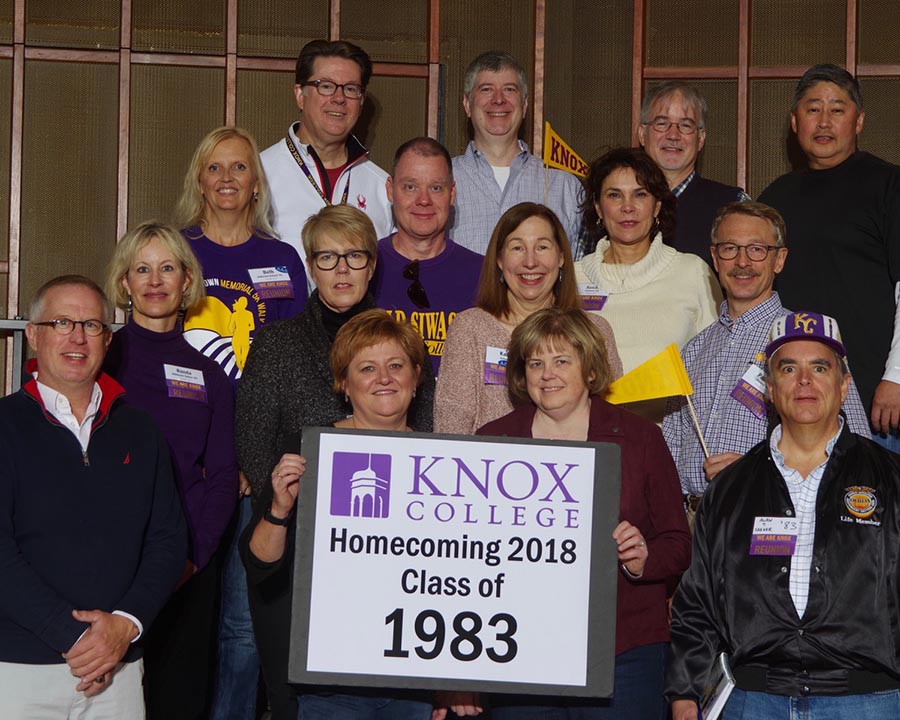 Homecoming 2018 Class of 1983 35th Reunion Class Photo